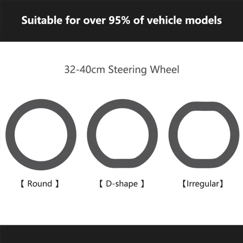 Silicone Car Steering Wheel Cover Steering Wheel Cover Anti-Slip Comfort