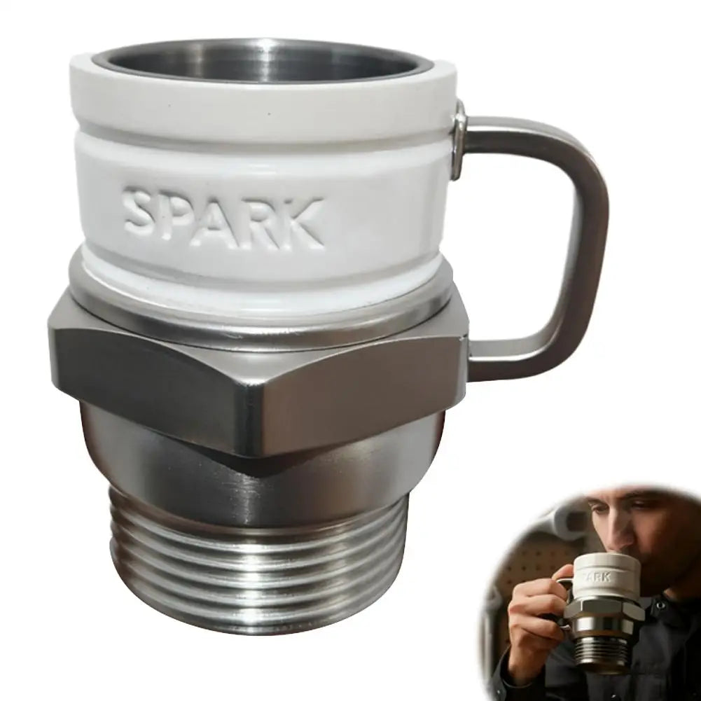 Novelty Spark Plug Mug Industrial Premium Quality Replacement Accessory
