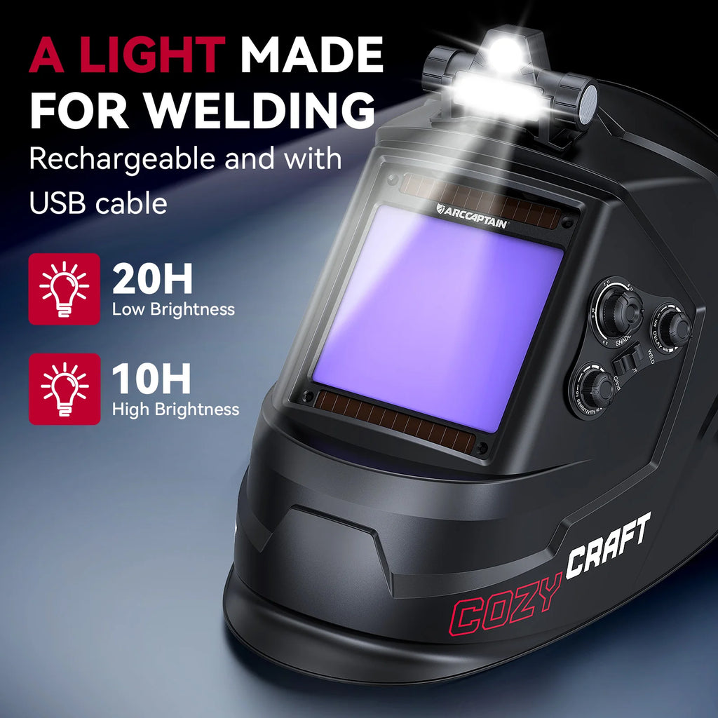 Welding Helmet ARCCAPTAIN Auto Darkening Premium Quality Replacement Accessory