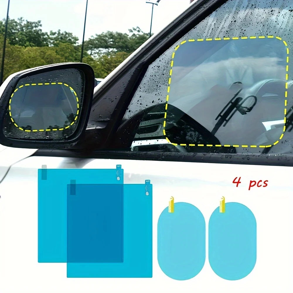4 pcs Car Rearview Mirror Premium Quality Replacement Accessory