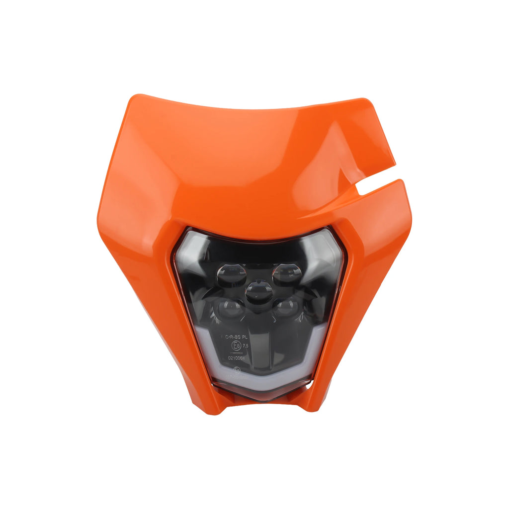 Motorcycle LED Headlight Plate for Premium Quality Replacement Accessory