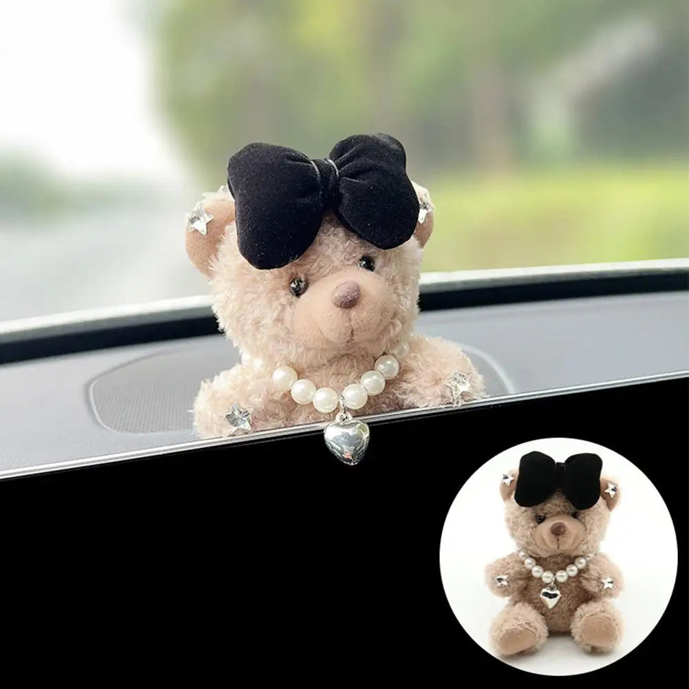 Car Decoration Interior Bear Screen Car Dashboard Ornament Decoration