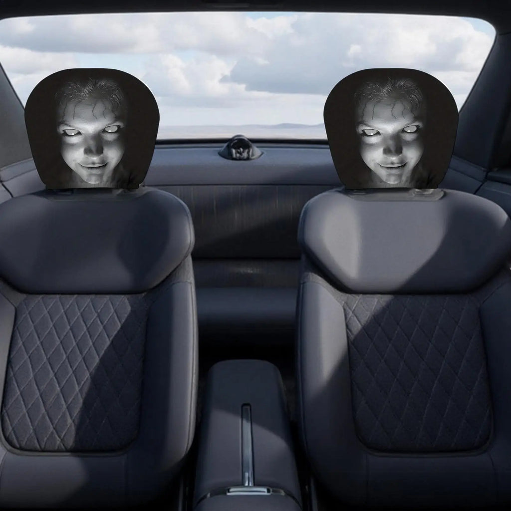 Car Headrest Cover Funny Auto Premium Quality Replacement Accessory