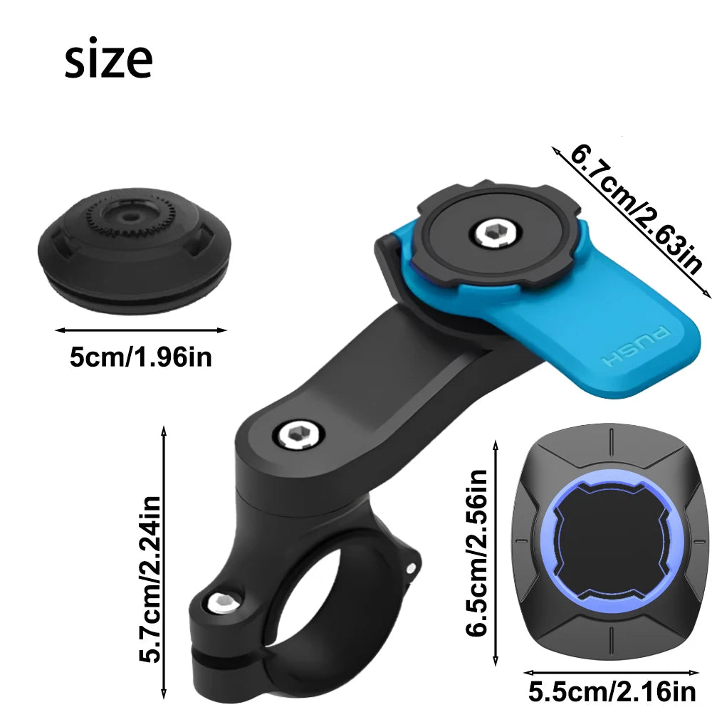 Motorcycle Phone Mount Anti-Shake Bike Premium Quality Replacement Accessory