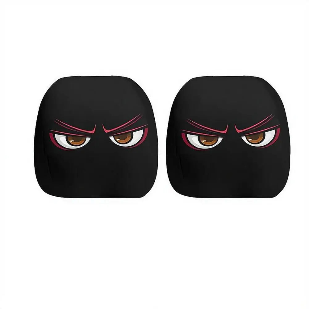 Funny Cartoon Premium Car Headrest Premium Quality Replacement Accessory