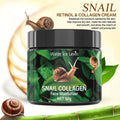 Snail Hydration Cream 50g - Plant Collagen & Vitamin E, Lightweight Glow  Non-Sticky All Day