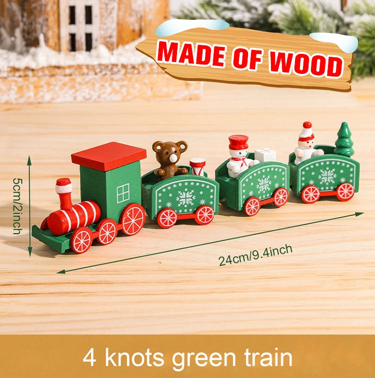 Christmas Train Merry Christmas Decorations For Home Ornament Xmas Navidad Noel Gifts Happy New Year 2026 Gifts