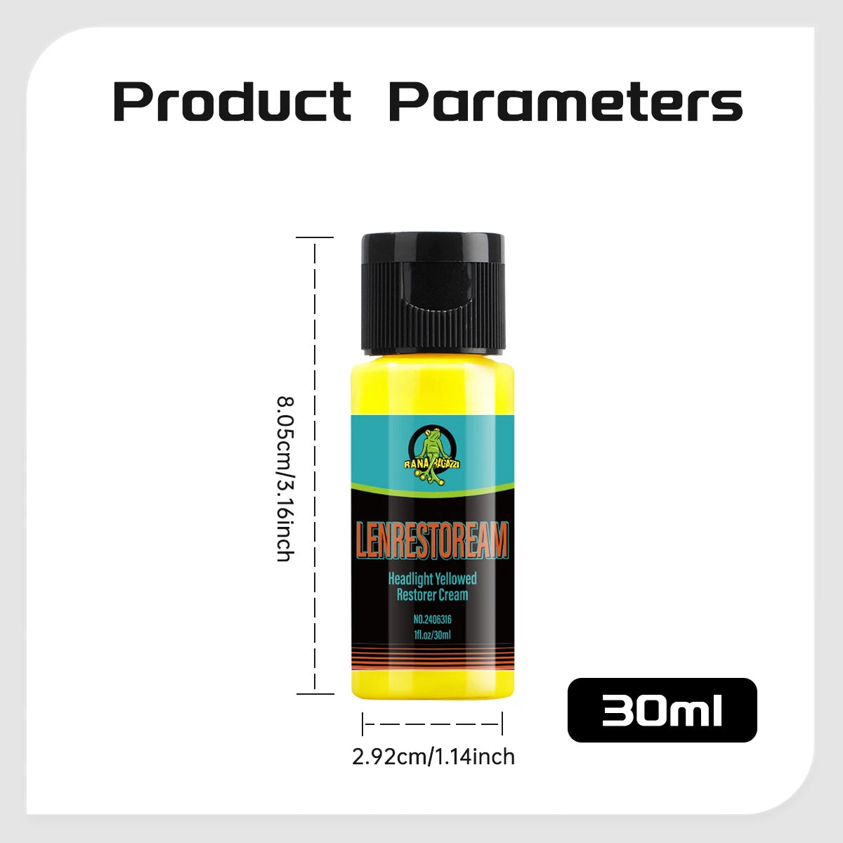 Car Headlight Liquid Polymer Polisher Premium Quality Replacement Accessory