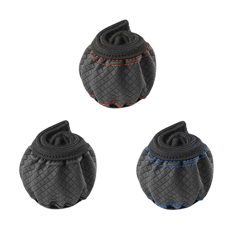 Full-Wrapped Car Steering Wheel Cover Steering Wheel Cover Anti-Slip Comfort