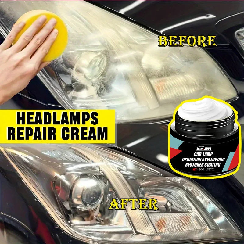 Car Headlight Restoration Polishing Kit Premium Quality Replacement Accessory