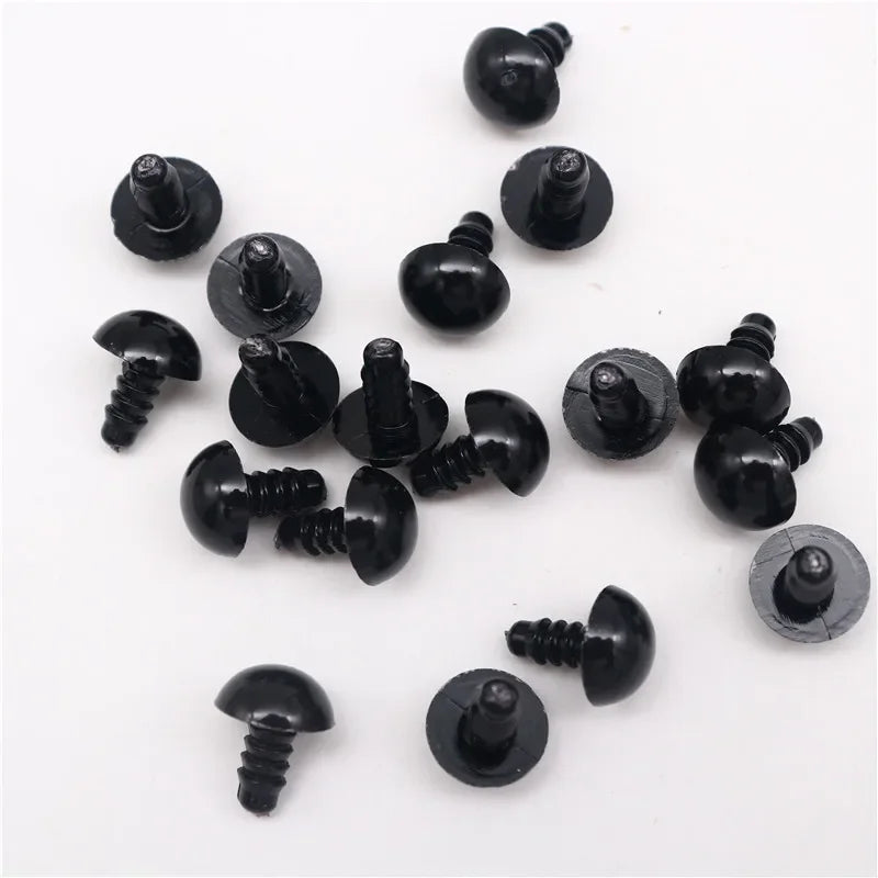 5-16mm Eyeball Doll Accessories Black Doll Making Safety Eyes Craft Supply