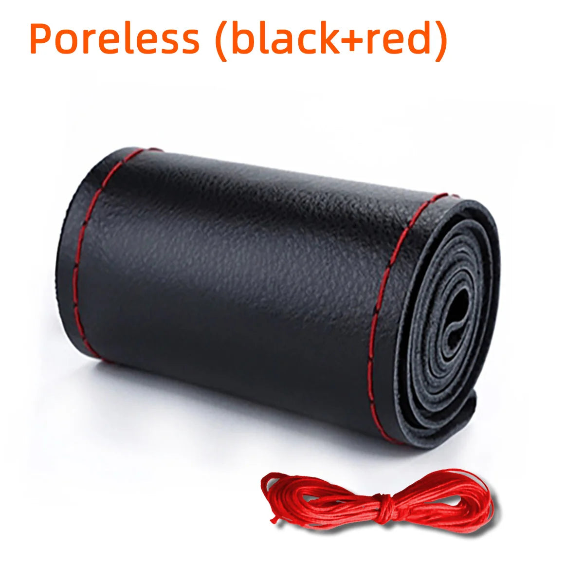 Universal Leather Car Steering Wheel Steering Wheel Cover Anti-Slip Comfort