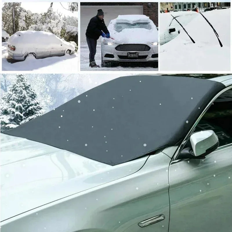 Car Magnetic Snow Shield Winter Car Sun Shade UV Protector