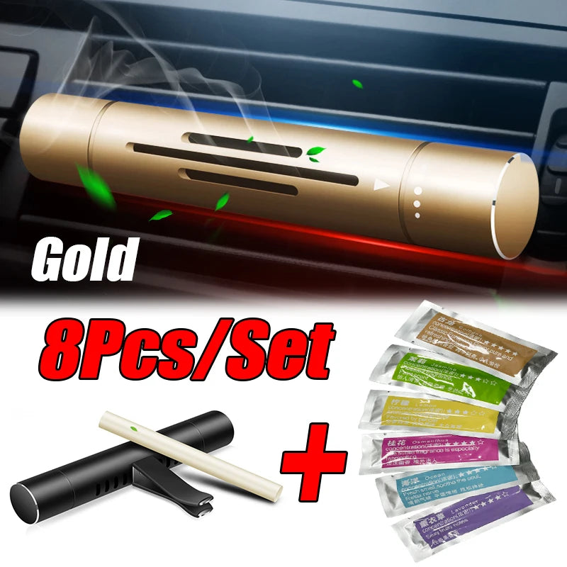 8Pc/Set Car Air Vent Perfume Premium Quality Replacement Accessory