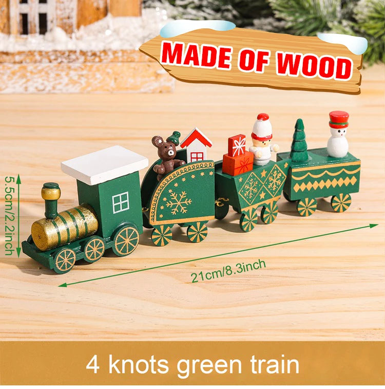 Christmas Train Merry Christmas Decorations For Home Ornament Xmas Navidad Noel Gifts Happy New Year 2026 Gifts