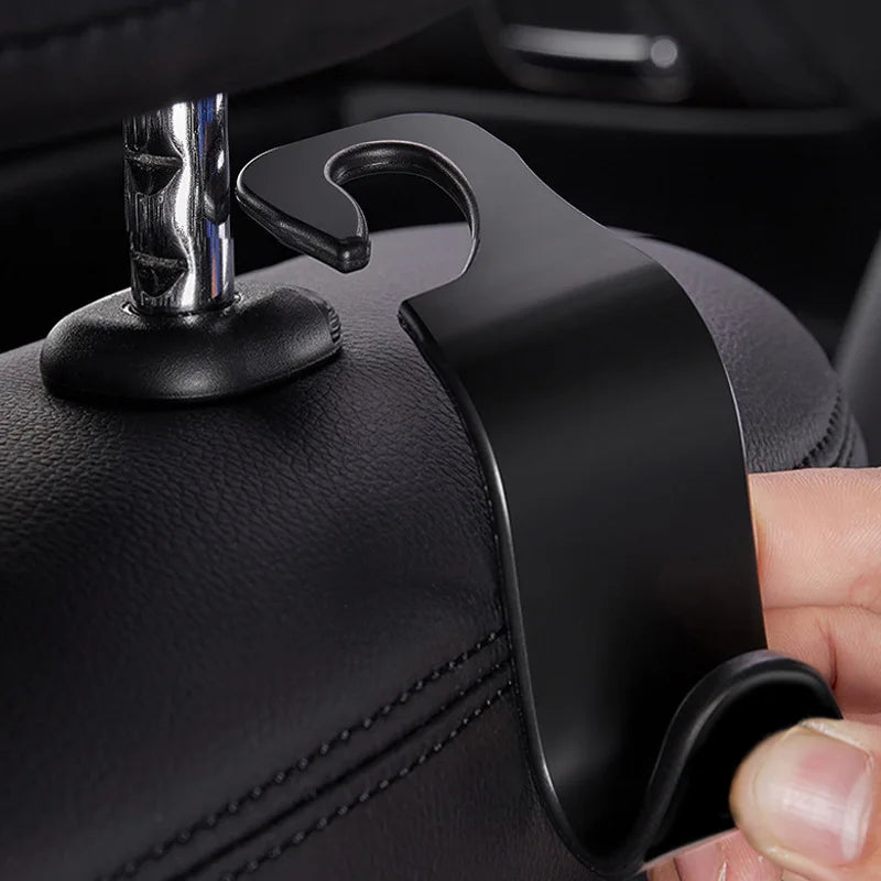 2 Pcs Car Headrest Hooks Premium Quality Replacement Accessory