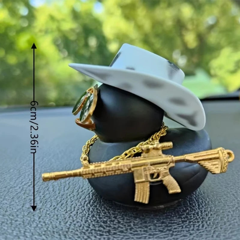 Rubber Duck Car Ornaments, Funny Car Dashboard Ornament Decoration