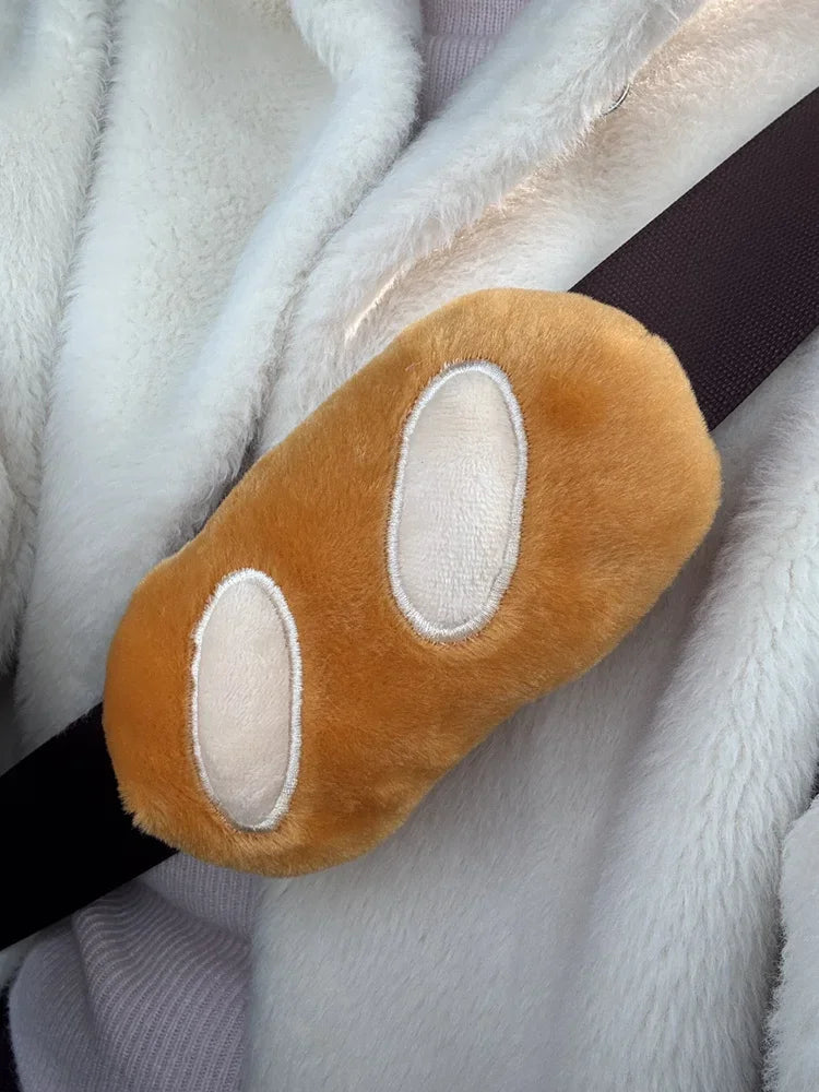 Cute Croissant Car Headrest Neck Premium Quality Replacement Accessory