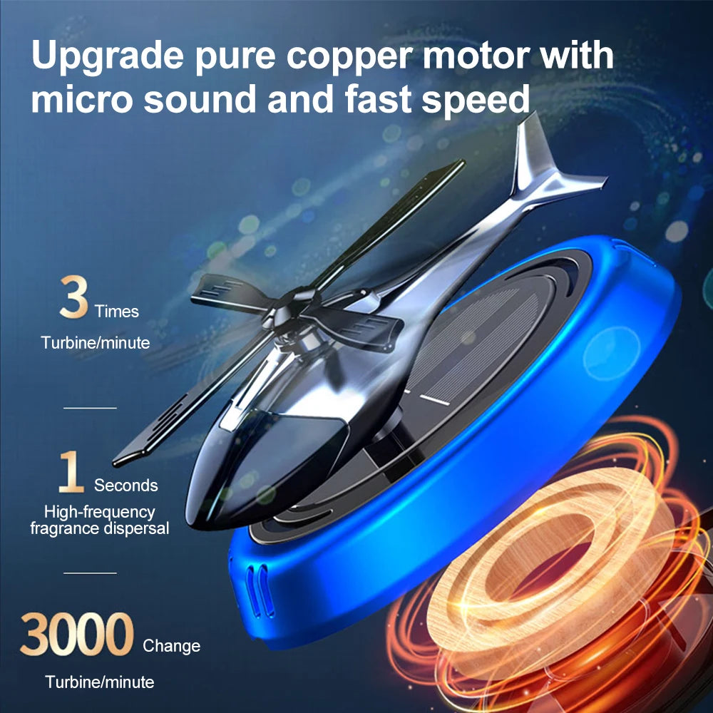 Solar Powered Rotation Helicopter Aromatherapy Premium Quality Replacement Accessory