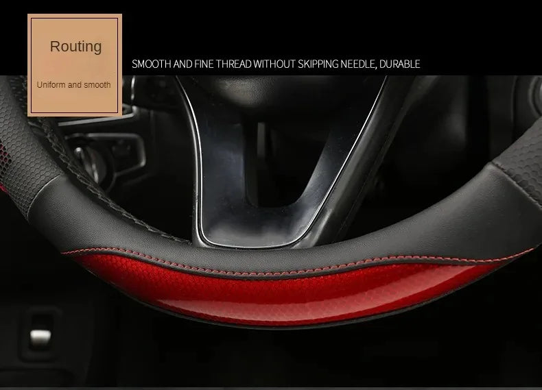 Three-dimensional Honeycomb Steering Wheel Cover Steering Wheel Cover Anti-Slip Comfort