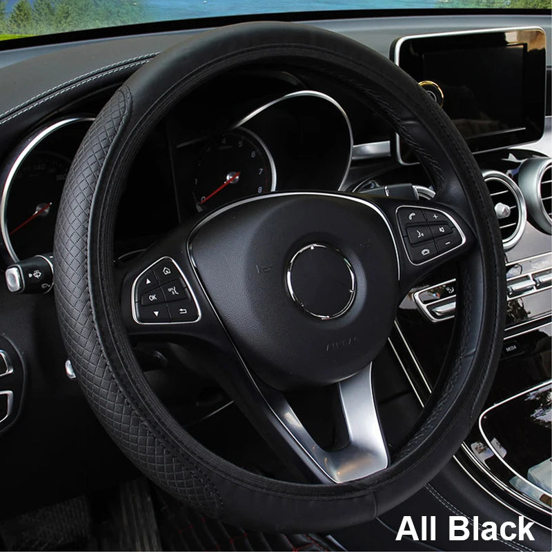 37-39CM Steering Wheel Cover Anti Steering Wheel Cover Anti-Slip Comfort