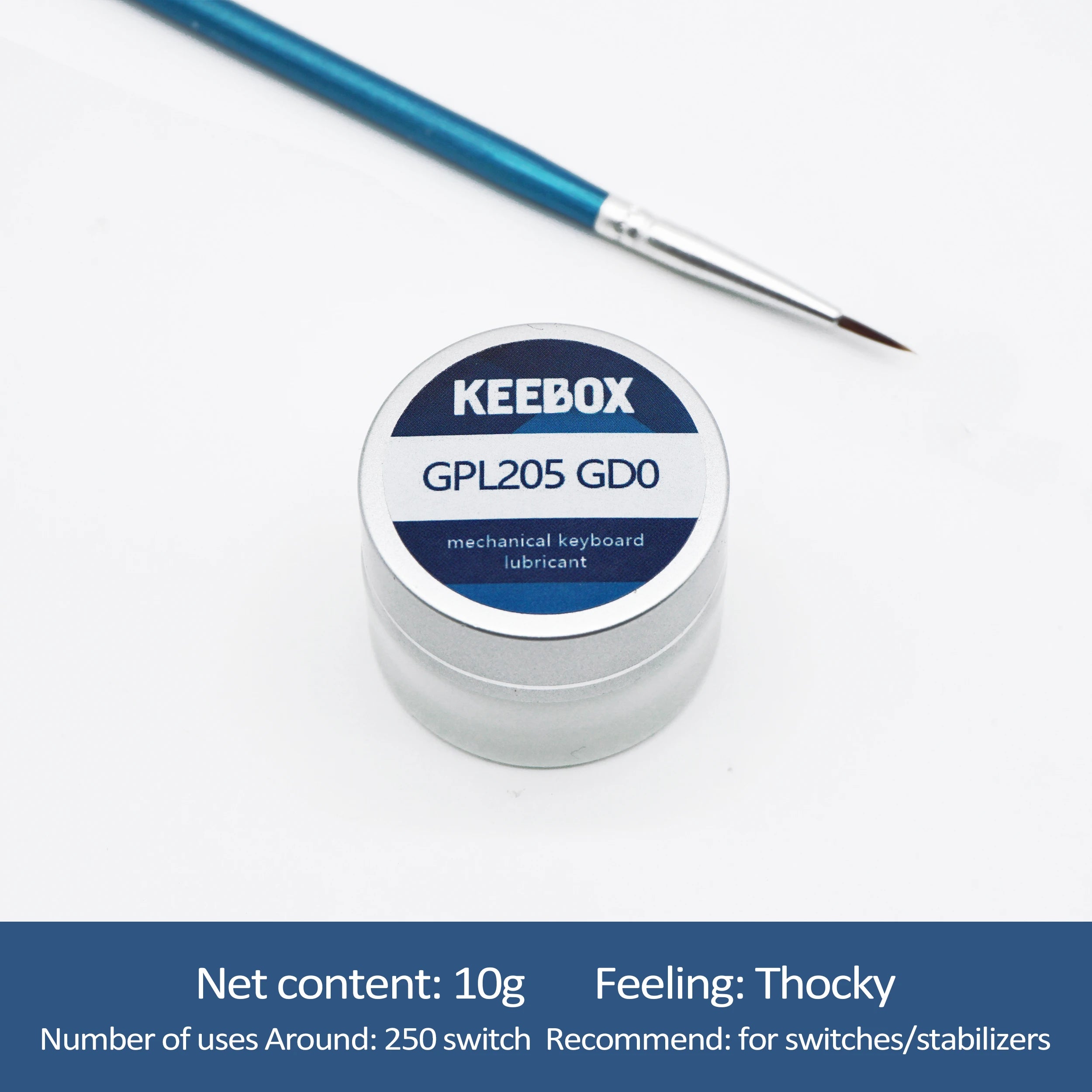 Keebox Krytox GPL205G0 GPL105 XHT-BDZ Mechanical Keyboard Switch Lube Customization Kit
