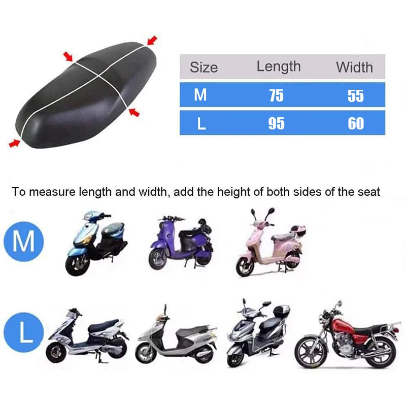 1 Pc Large Motorcycle Seat Premium Quality Replacement Accessory