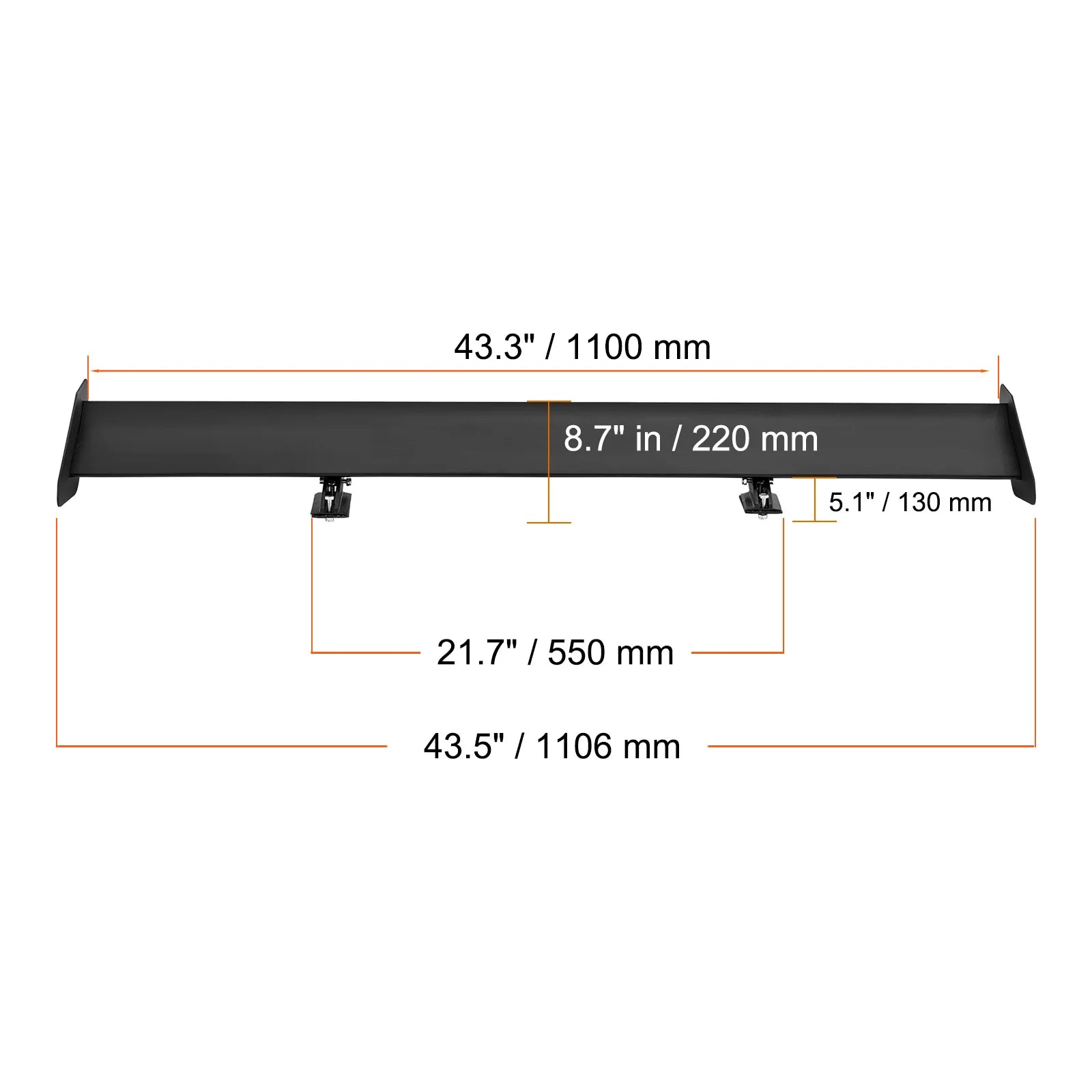 SucceBuy GT Wing Car Spoiler Premium Quality Replacement Accessory