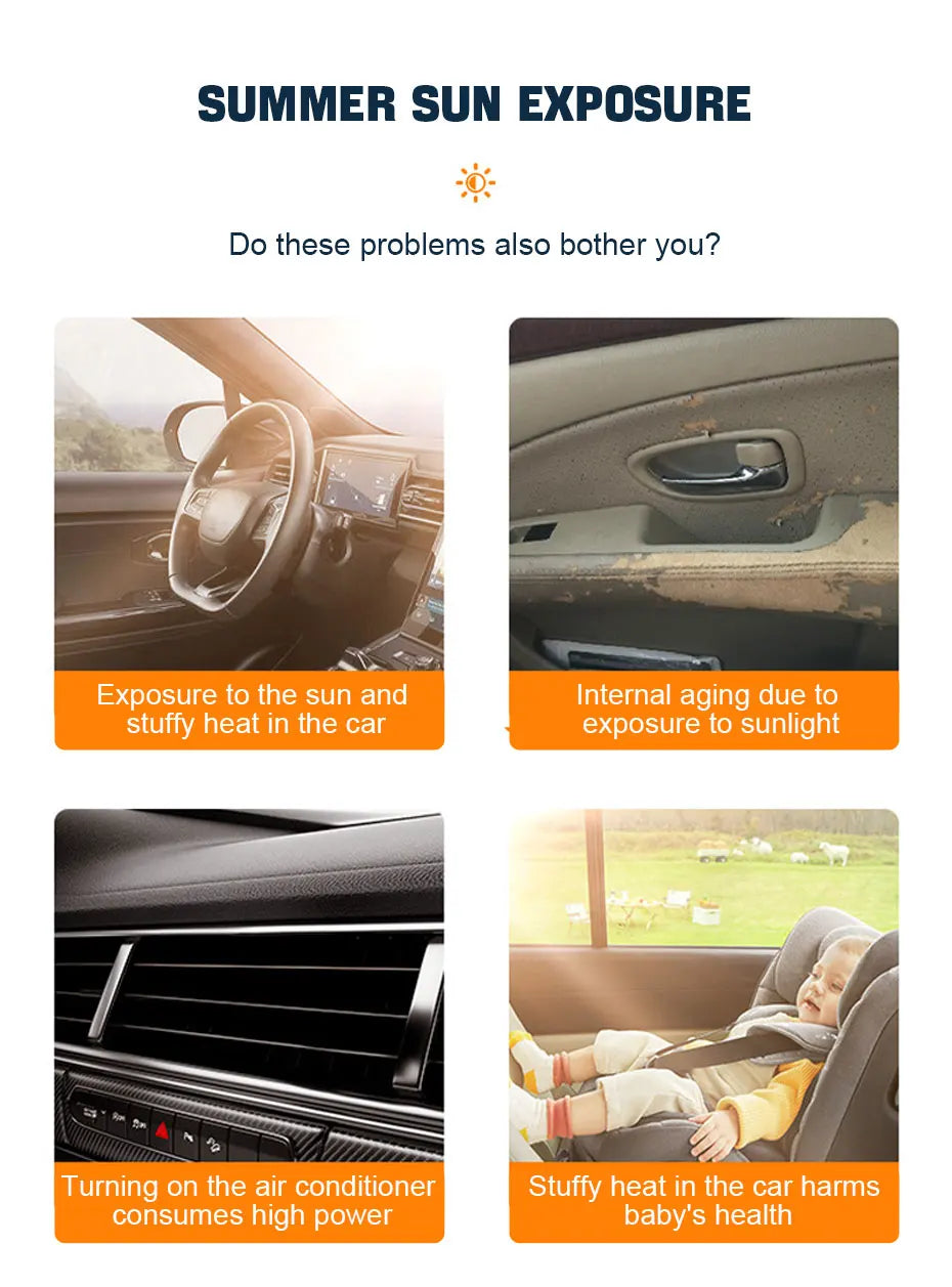 Car Sun Shade Side Window Car Sun Shade UV Protector