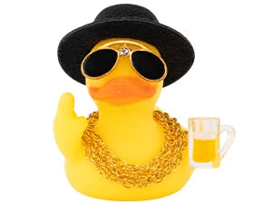 Rubber Middle Finger Duck Car Car Dashboard Ornament Decoration