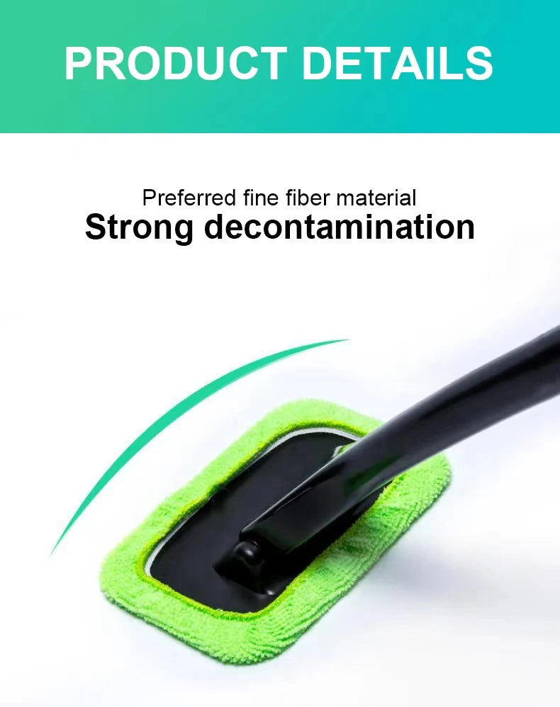 Car Window Cleaner Brush Kit Premium Quality Replacement Accessory