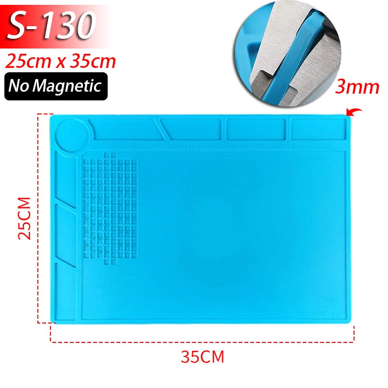 Soldering Station Mat Silicone Work Premium Quality Replacement Accessory