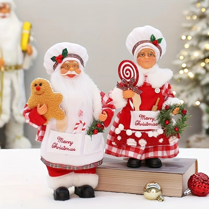 Christmas chef, home decoration, Christmas party decoration, birthday decoration, Christmas gift table decorations