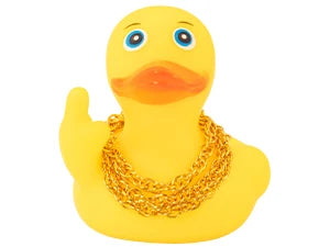 Rubber Middle Finger Duck Car Car Dashboard Ornament Decoration