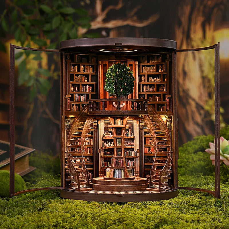 DIY Book Nook Kit Retro Premium Quality Replacement Accessory