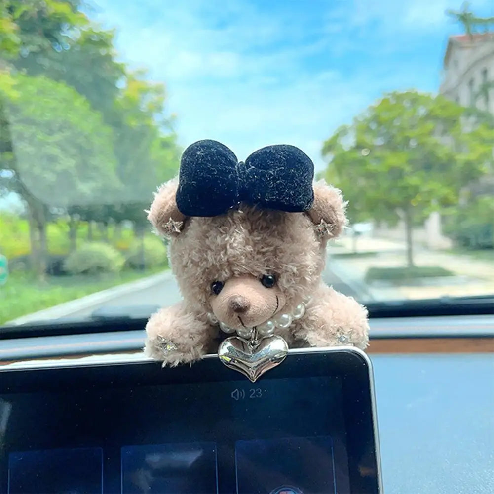 Car Decoration Interior Bear Screen Car Dashboard Ornament Decoration