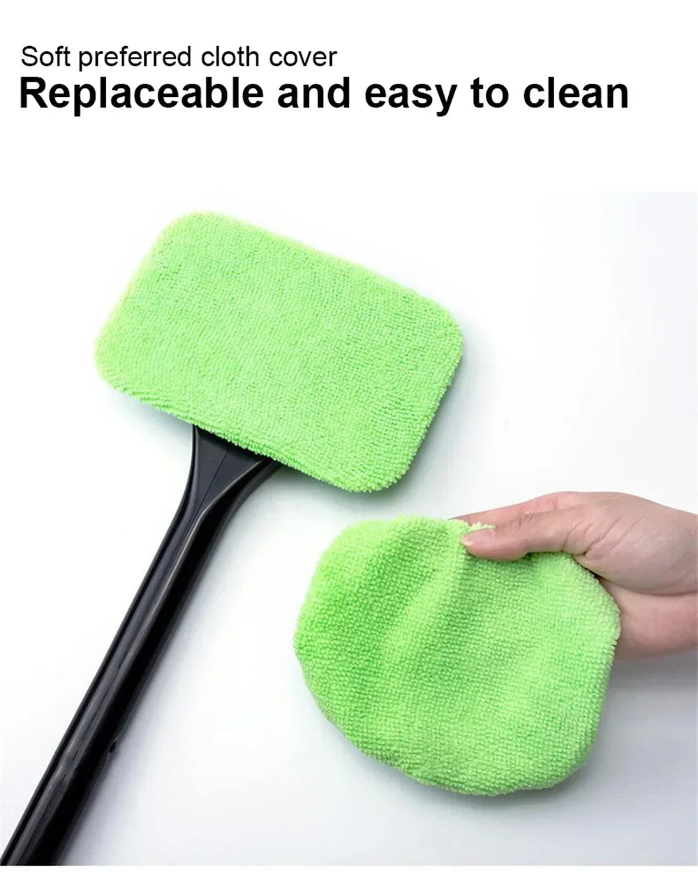 New Car Window Cleaner Brush Premium Quality Replacement Accessory