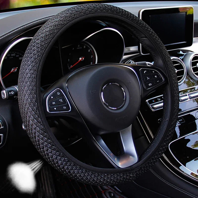 Car Steering Wheel Cover Skidproof Steering Wheel Cover Anti-Slip Comfort