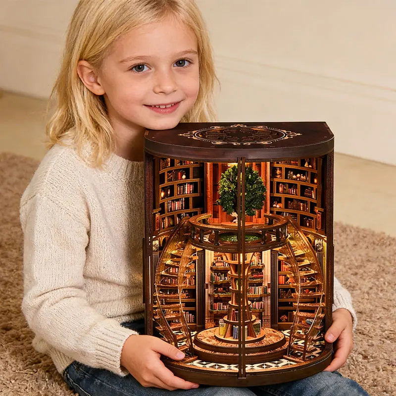 DIY Book Nook Kit Retro Premium Quality Replacement Accessory