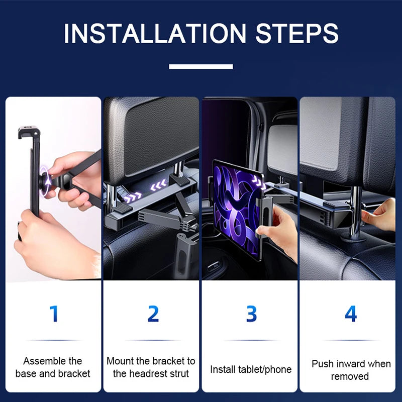 SEAMETAL Upgraded Car Headrest Phone Premium Quality Replacement Accessory