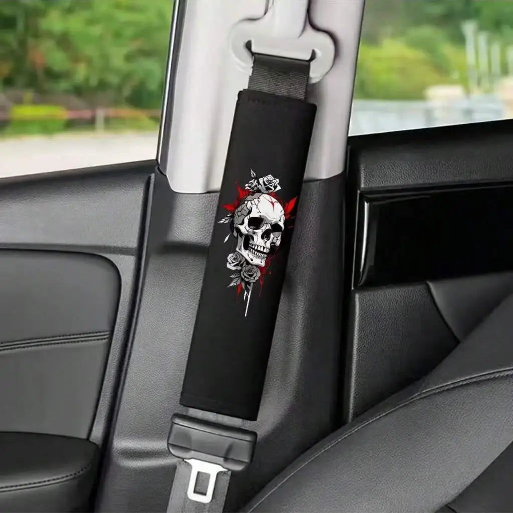 Lot of 2 Skull Pattern Premium Quality Replacement Accessory