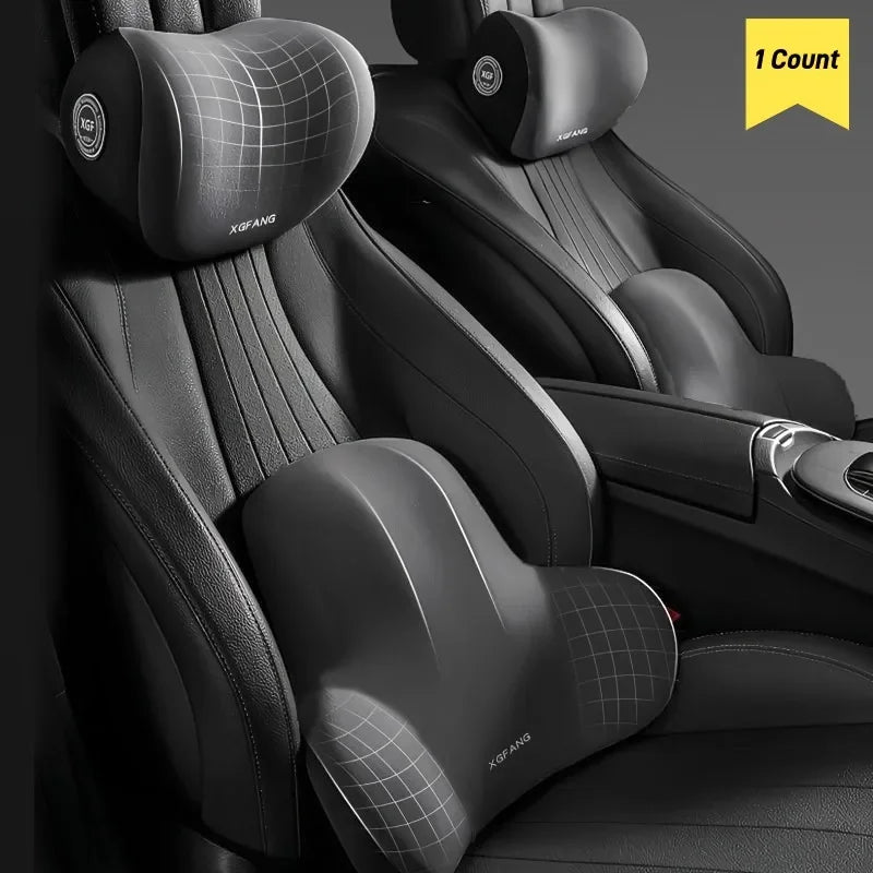 Ergonomic Car Headrest and Lumbar Premium Quality Replacement Accessory