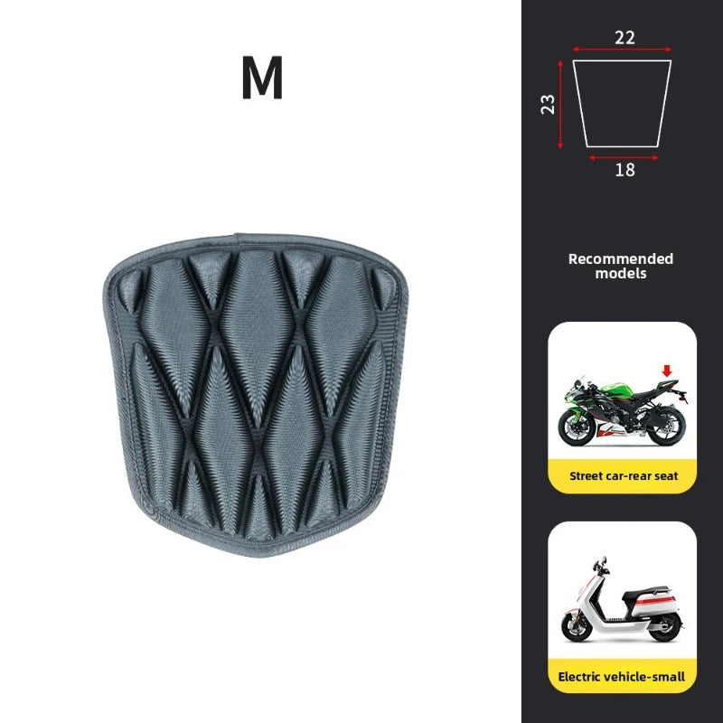 Motorcycle Seat Cover 3D Comfort Premium Quality Replacement Accessory