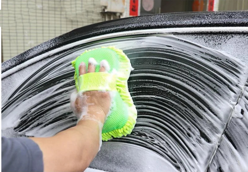 Microfiber Car Wash Sponge Cleaning Premium Quality Replacement Accessory