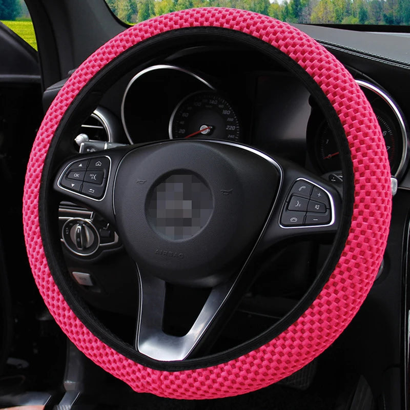 Car Steering Wheel Cover Skidproof Steering Wheel Cover Anti-Slip Comfort
