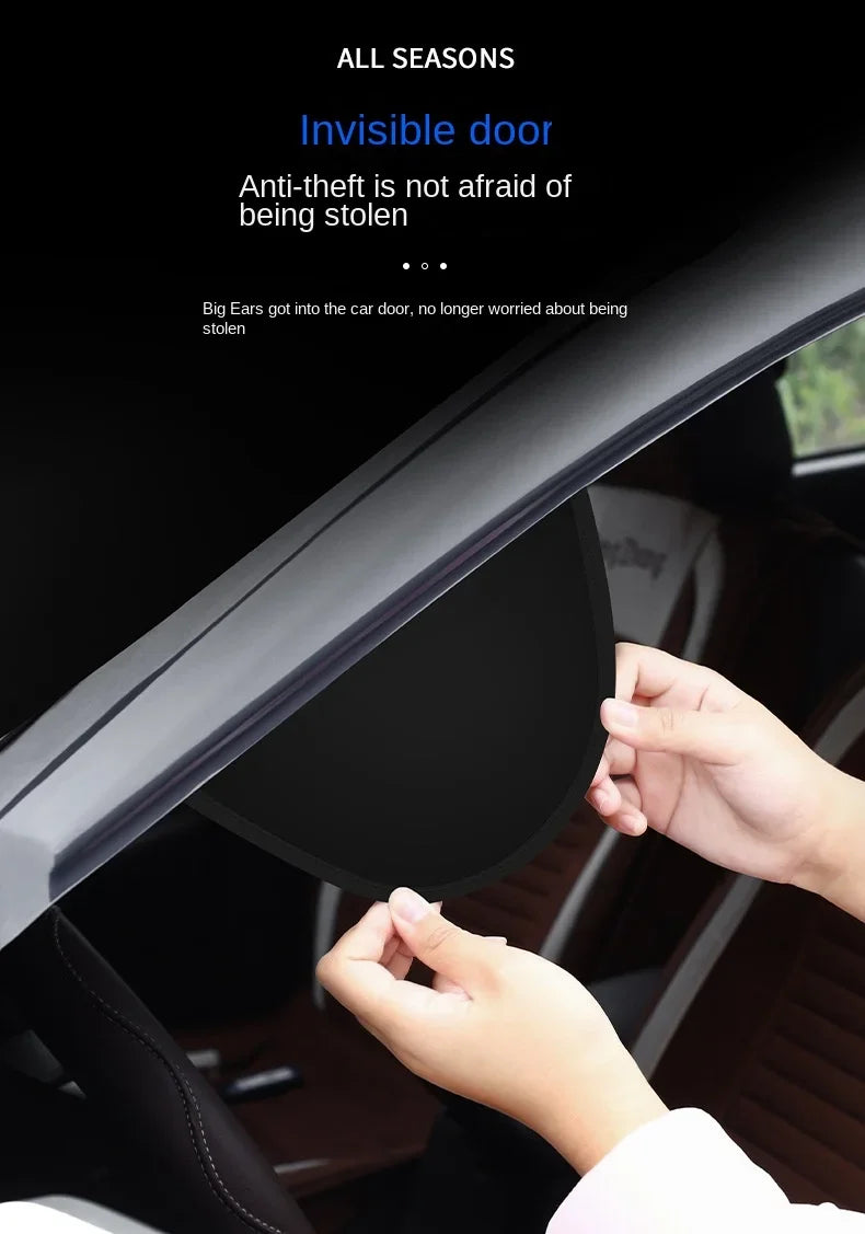Car Magnetic Snow Shield Winter Car Sun Shade UV Protector
