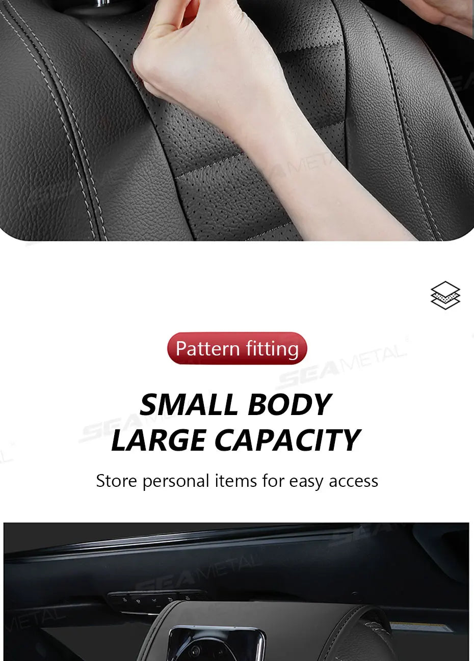 BLALION Premium Car Headrest Cover Premium Quality Replacement Accessory