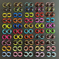 6mm 8mm 10mm 12mm Mixed Toys Dragon Eyes Doll Round Pattern Glass DIY Making Accessories 100pcs 50 Pairs