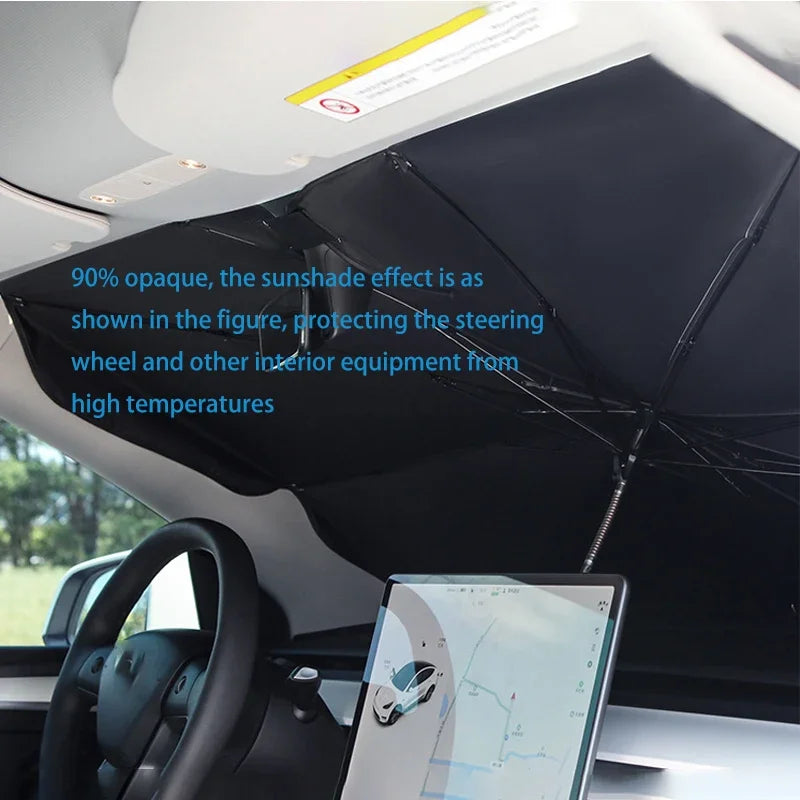 car sunshade retractable sunscreen heat Car Sun Shade UV Protector