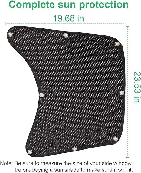 2 PCS Truck Sun Shades Car Sun Shade UV Protector
